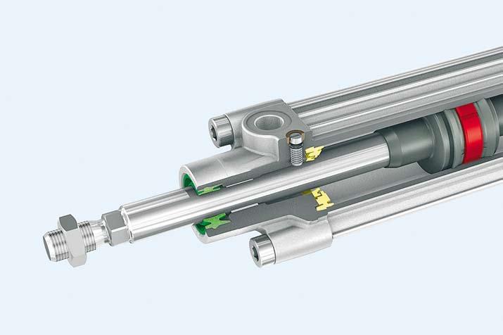 4 Standard cylinders setting new standards Advantages that pay off The improved pneumatic cushioning stands out among the many advantages that distinguish the new ISO cylinder generation.
