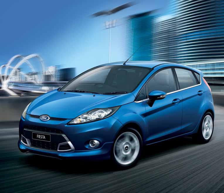 # Fiesta Zetec shown in Aurora Blue. You ll discover that whizzing through city traffic is a breeze, and parking in tight spaces is no drama. Behind the wheel the zippy 1.