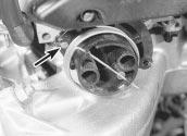 Fuel/exhaust systems - carburettor models 5 8 is a reversal of the removal a) Prior to refitting, fit a new rubber sealing ring to the sender unit.