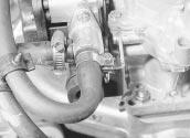 Fuel/exhaust systems - carburettor models 7 12.4 Disconnecting the distributor vacuum pipe 12.