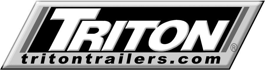 This manual is designed to provide information for you to understand, use, maintain and service your Triton trailer. Additional help and replacement parts are available through your local dealer.