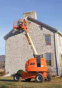 Telescopic Boom Lifts 400 SERIES Waste No Time Getting the Job Done. Experience a productivity boost with the 400 Series. You can get to work quickly and efficiently with up to 3.5 ft (1.