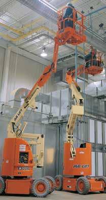 Electric Boom Lifts E300 SERIES Turn the Corner on Productivity. The E300 Series boom lifts are environmentally friendly with industry-leading performance.
