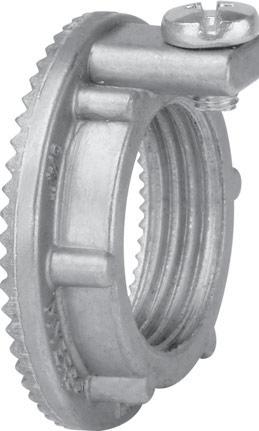 E C E No Welding - Unique serrations on both nut and hub bite into metal