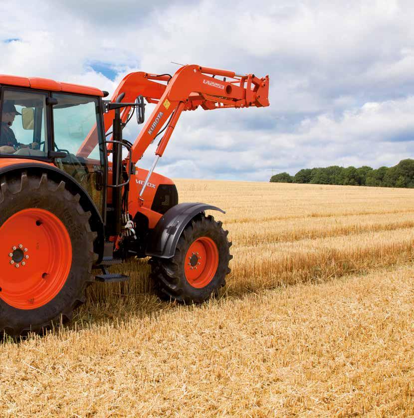 ECIALISTS Great versatility in all conditions The SE7000 series range comprises Kubota s largest and toughest grass and straw choppers for heavy-duty work on set-aside land and cultivated fields.