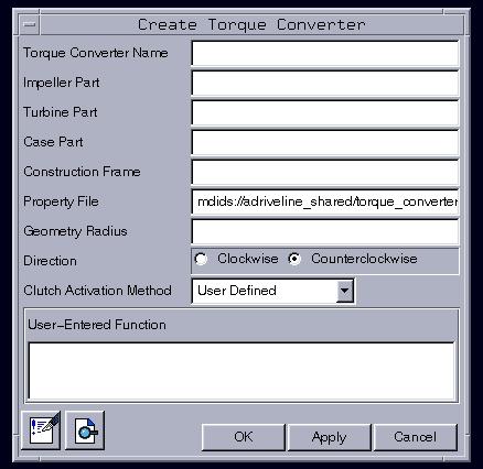 Torque Converter Models torque multiplication of the converter.