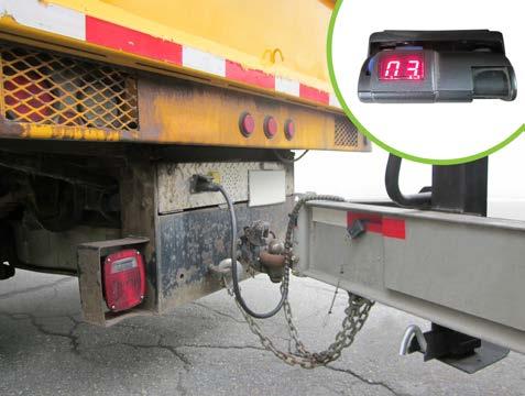 FIGURE 54 Electric brake system FIGURE 55 (insert) Electric brake intensity control Electric connector and connection point Electric cable A trailer or semi-trailer operated on a public road must be