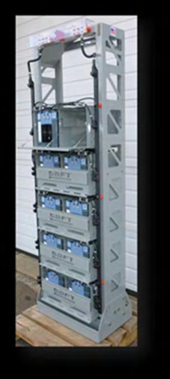 Backup for PV Systems CAT, HCI Energy Market segment: Off grid PV backup Application requirements > Mining or Supervision Utilizes 48Volt bus, Evolion batteries - 560Ah battery, for UPS load.