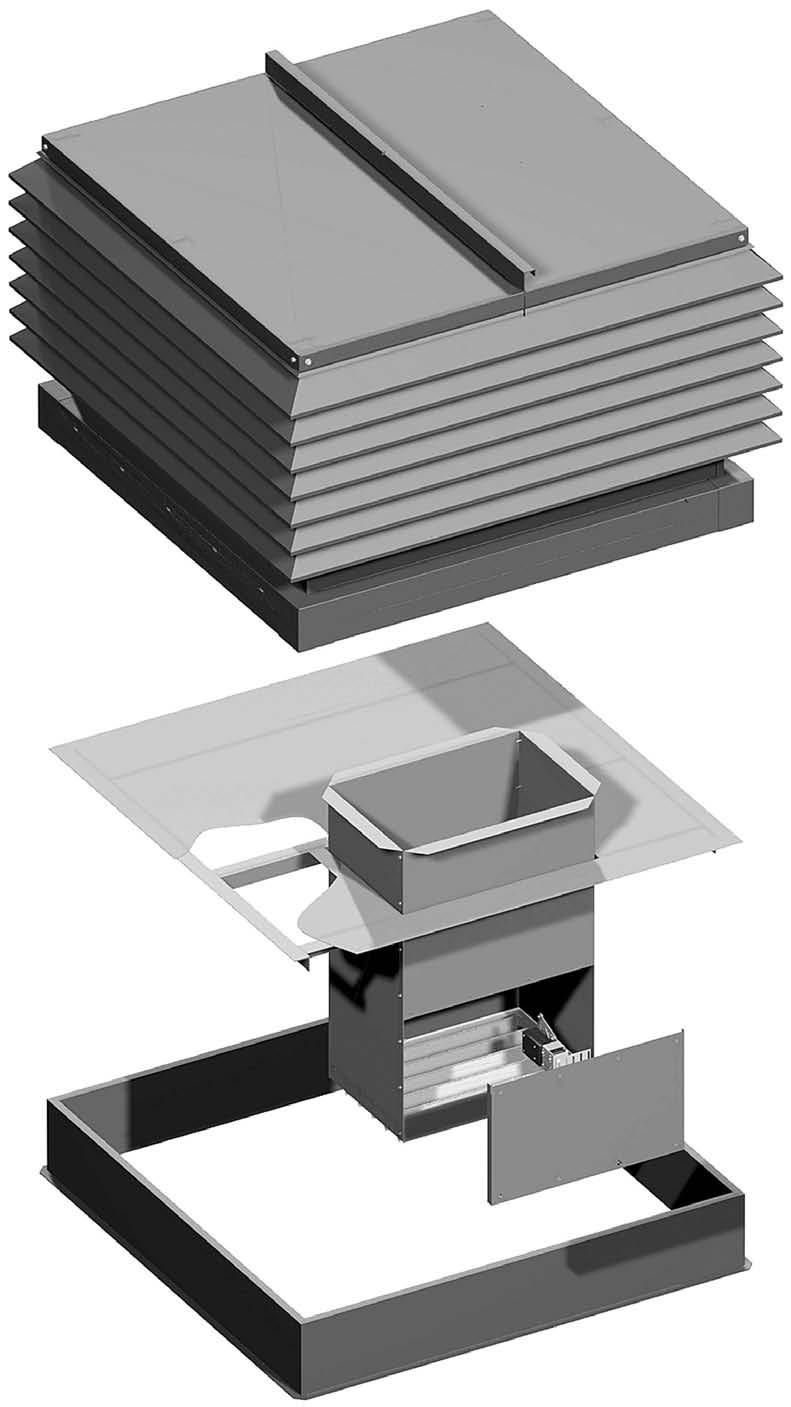 CFS Typical Installation (Optional accessories shown) Damper