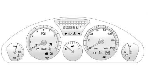 Instruments and Controls 5-11 Instrument Cluster