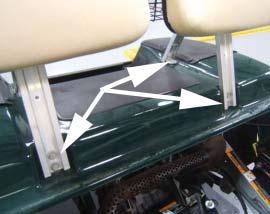 Always support your cart on Jack Stands rather than a floor jack Always wear eye protection when working on your vehicle.