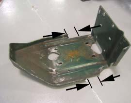 Figure 53) 5. Using a 3/16 bit, drill a hole through the plastic carburetor cover as shown. (See Figure 54) 6.