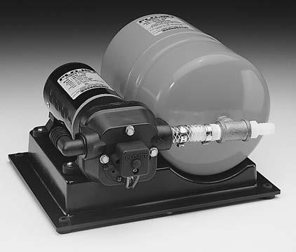 4325 Series Heavy Duty Water System For use with a 1 to 5 gallon (3 to 20 liter) accumulator tank - 4.5 gpm (17.