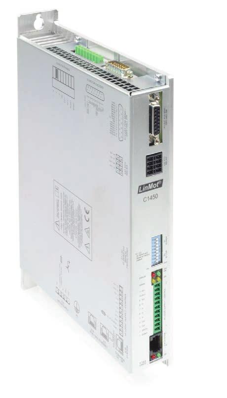Configuration and Monitoring via Industrial Ethernet With the LinMot servo drive series