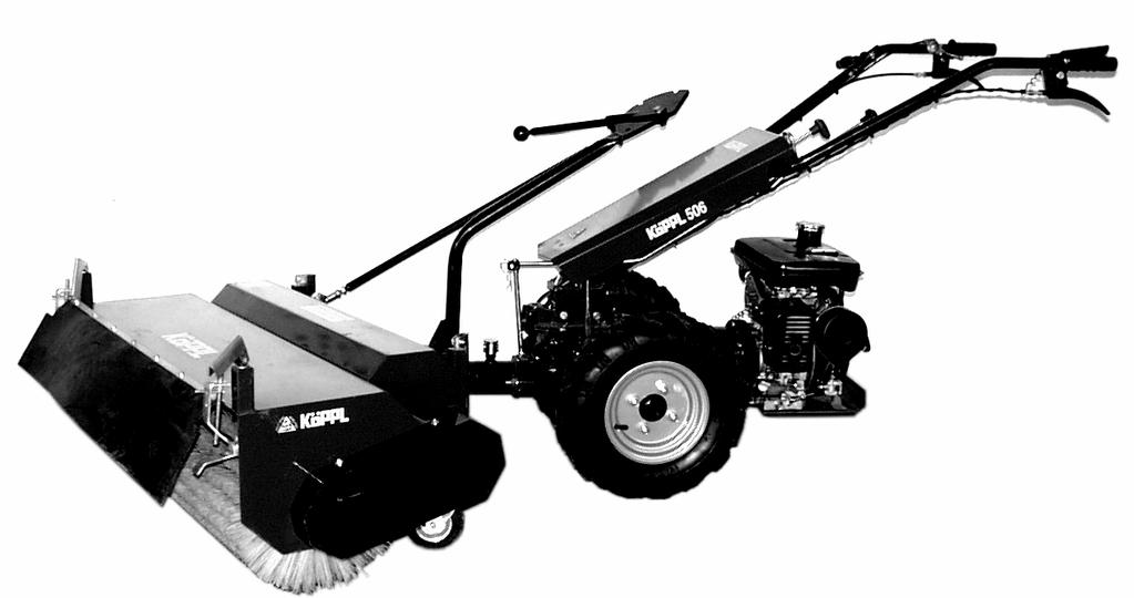 Product Description 2.2 Functional Characteristics The sweeping machine is constructed for sweeping or snow brushing in usual grounds keeping applications in summer and winter.