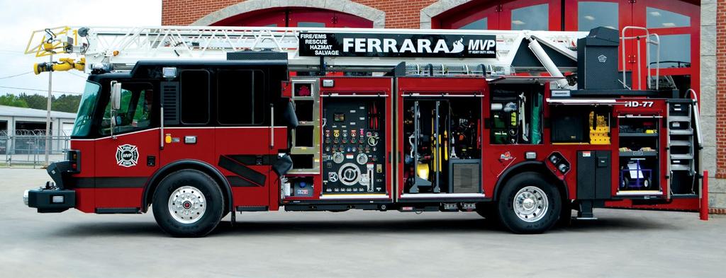 flowing 1500 gpm, spacious compartments and up to 650 gallon water tank.