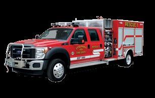 streets and wildland secondary roads while offering the same features and benefits as our custom pumpers.