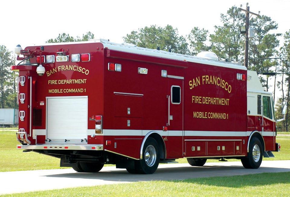 MEDIUM RESCUE Mounted on a lighter commercial chassis, available in 14 to 20 foot walk-in or
