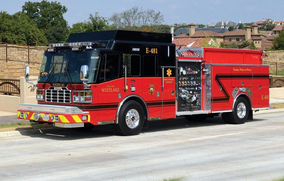 CUSTOM PUMPER Strong and tested; features Ferrara custom chassis, heavy duty fire body and any kind of compartment