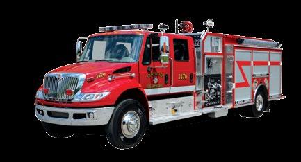 PUMPERS Being one of the most crucial assets to fire departments worldwide, Ferrara pumpers are engineered to meet