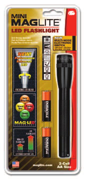 The Maglite flashlight is internationally accepted as the Professional Flashlight.