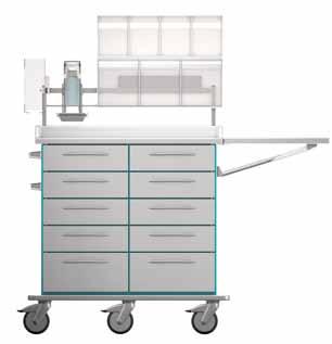 px-series 00 DressinG cart px-series 00 endoscopy cart patient care px11p0c px11p175c outside dimension 91 x 4 x 94* (W x D x h) 11 height units (HE) (Cabinet design from top to bottom) 1 center