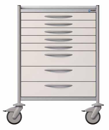 patient care cart pme 411 iso tray DimEnSionS Outside dimension 740 x 580 x 95* (W x D x H) 00 patient care 1 ExamPLE of VaRioUS carcase DiViSionS for 11 he Top view 400 Further drawer combinations