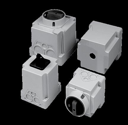 CAM SWITCH ENCLOSURES All cam switches can be designated to an enclosure.