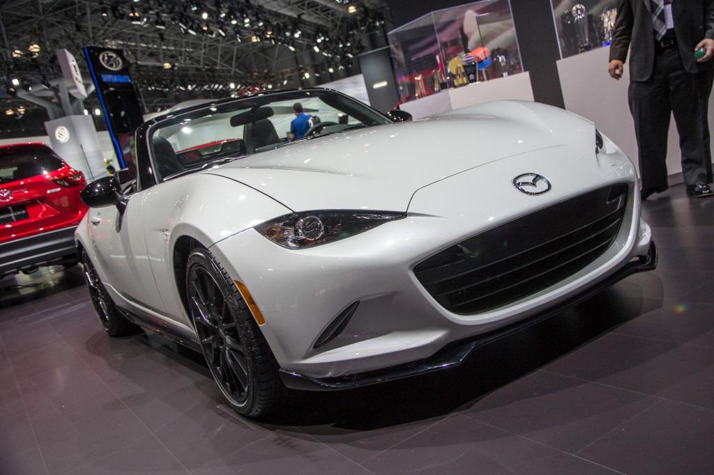 The car is essentially a production version of the MX-5 Accessories concept unveiled at February s Chicago Auto Show, and Mazda describes it as the most aggressive iteration of the latest MX-5.