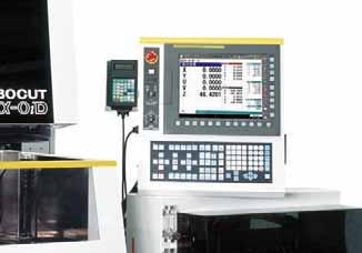 and exceptional reliability Advanced AWF enables extended unmanned operation FANUC 310iS-WA the World's Most Powerful EDM CNC Control up to 16 axes