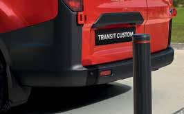 With the TRANSIT CUSTOM, you won t have to pass by those more challenging parking spaces.