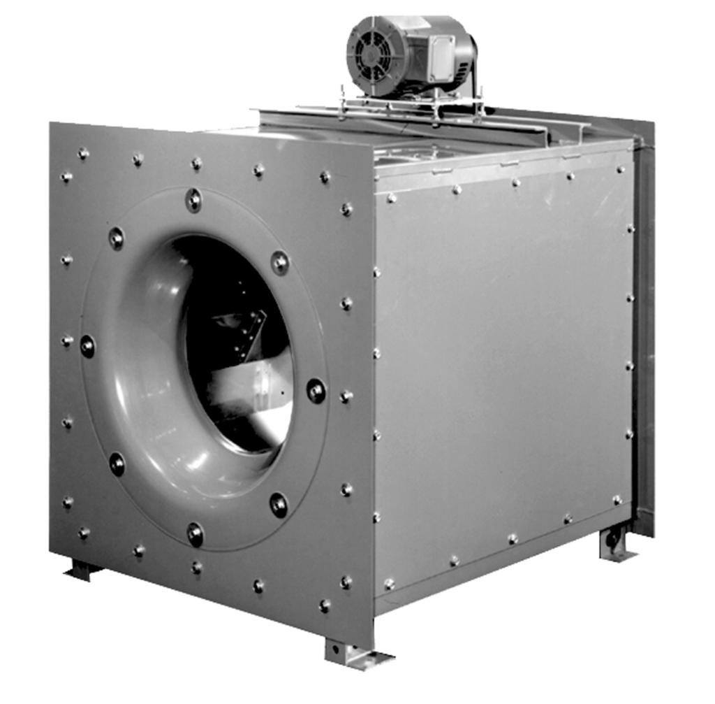 SQI Centrifugal Square Inline Fans INSTALLATION, OPERATION AND MAINTENANCE MANUAL This publication contains the installation, operation and maintenance instructions for standard units of the SQI: