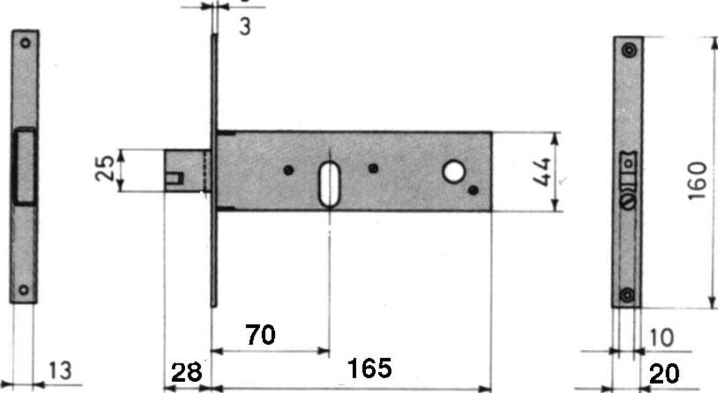 standard metal door frame 44361 70 0 0 77mm case height Supplied