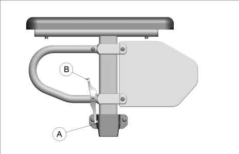 3 T-STYLE FIED ARM RESTS 3 T-Style Fixed Arm Rests Installing and removing T-Style Fixed Armrest [Figure 2] 1. Push armrest into the armrest base until lock is engaged into slot ( A ) 2.