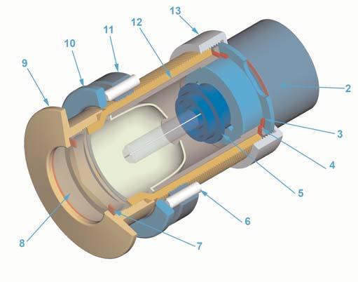 UL Ti MATE 80 submersible through hull light Xenon with 55 watt Ballast LAMP TYPE - XENON DISCHARGE 55 WATT ORDERING NO FOR 12 VOLT - S02652-V6W5 & 24 VOLT - S02652-V5W5 UL Ti MATE 80 Installation
