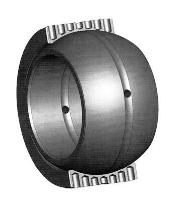 FEATURE PROUT ImpactTuff Avance Shock Loa Protection The ImpactTuff spherical plain bearing improves resistance to shock loas by 300%!
