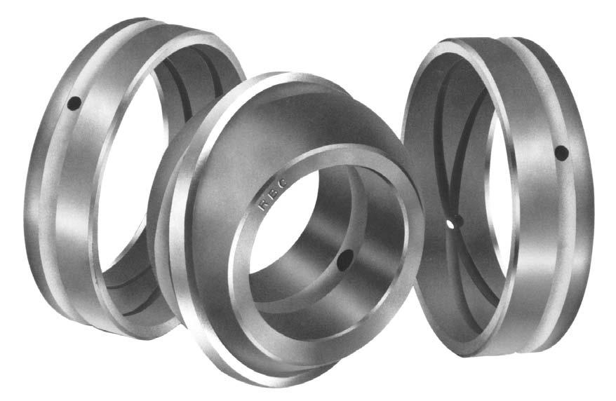 ShimPack Series Spherical Plain Angular ontact earings ouble Acting - Inch Series --SA3 Insie iameter Min. Outsie iameter F Overall With Inner Ring With -0.005 Outer Ring With -0.005 Sphere ia.