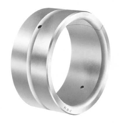 Unseale - Inch Spherical Outer Rings Seale - Inch r r Series OR--L, Series OR--LSS Recommene r Housing ore Housing ore Outer Spherical ia. of iametral Weight Outsie iameter Hsg.