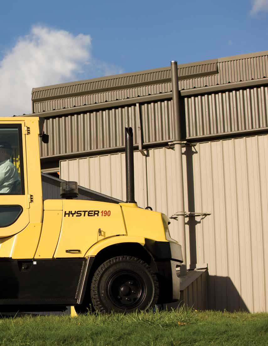 H170-190FT SERIES The H170-190FT Fortis is more than a lift truck series.