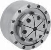 Special Purpose Power s ULTRA PRECISION 6-JAW DIAPHRAGM CHUCKS Ultra Precision 6-Jaw phragm s Dimensions Jaw Speed in RPM lbs 3" 3-7226-0300 0.0197 2.5000 2.4 4" 3-7226-0400 0.1181 3.5000 12000 5.7 0.