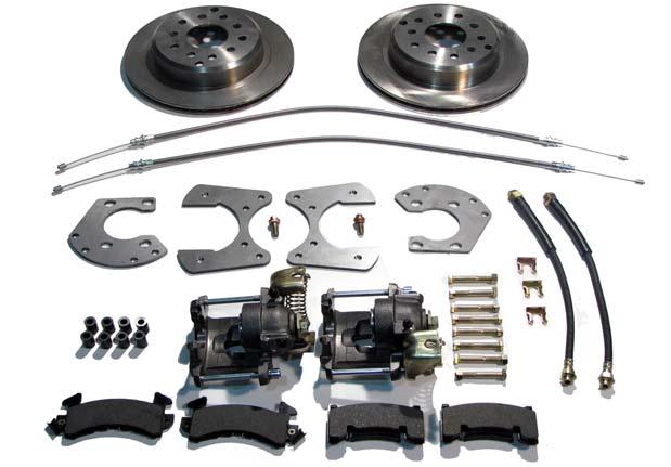 Mopar 8 3/4 & 9 3/4 (Dana) Installation Instructions Rear Disc Conversion This kit is for either Mopar 8 ¾ or Mopar 9 ¾ (Dana). This kit is designed to work with axles with either GM 5 x 4.