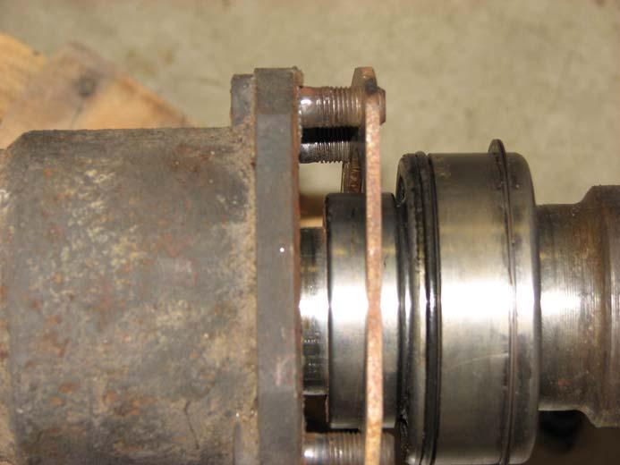 4. Re-Install the axles with spacers 1/8 Bearing Spacer *NOTE: When pressing your bearings onto the axle.