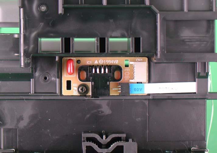Removing "CR Encoder Sensor Board" Holder Pad, Ring Oil Pad, Ring Hooks 1.