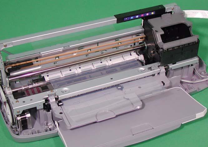 Stylus Photo R300/R310 2.3.14 Removing Paper Guide, Upper External View Paper Guide, Upper Roller PF Assy.