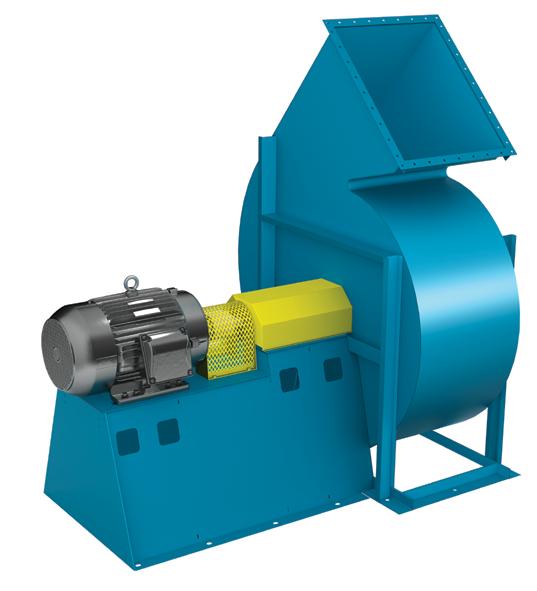 Standard eatures HIB Arrangement 8 High-efficiency, non-overloading impeller with continuously welded blades and a steel hub Statically and dynamically balanced rotor assembly Heavy duty