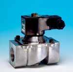1330 Shutoff Valves - for combustible gases up to 176 F 2 Way solenoid valves to shut off the flow of combustible gases when not energized.