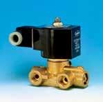 3/2 for Single acting actuators 4/2 for Double acting actuators Orifice odel # Orifice odel # (mm) (Brass / Buna N) in. ax.