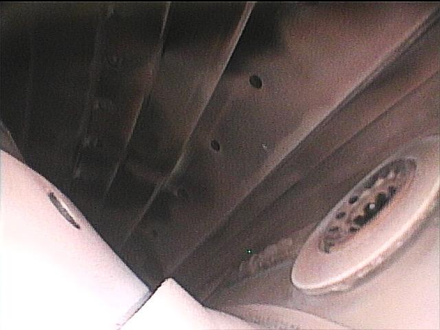 Borescope inspection findings: Small Exit Duct and Combustion Inner Liner