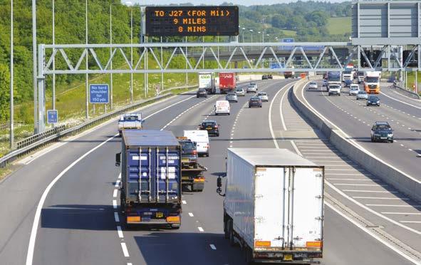 M25 CASE STUDY The M25 was one of the first completed ALR smart motorway schemes and is part of a key strategic orbital route around London, which forms the hub of the British motorway network and