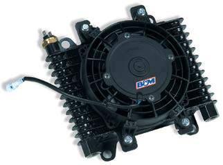 B&M SUPERCOOLERS ENGINE OIL & AUTOMATIC TRANSMISSION COOLERS The newest of the B&M high performance heat exchangers, the cooling system is the top of the line.